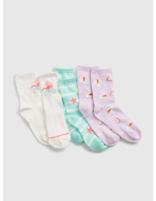 Dětské ponožky unicorn, 3 páry