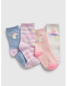 Dětské ponožky unicorn, 4 páry