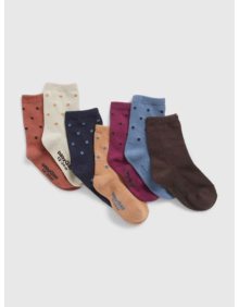 Dětské puntíkované ponožky, 7 párů
