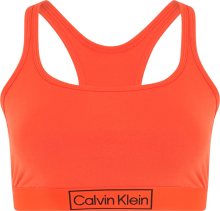 Calvin Klein Underwear Plus Podprsenka oranžově červená / černá