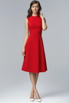 Nife Stella S62 červené Dámské šaty 40 červená