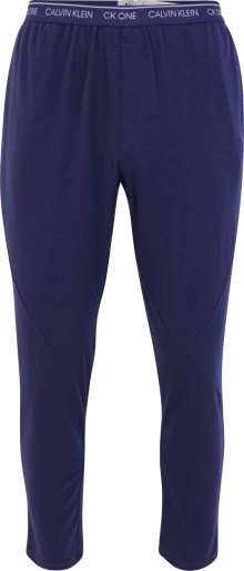 Calvin Klein Underwear Pyžamové kalhoty modrá