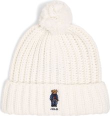 Polo Ralph Lauren Čepice krémová / modrá džínovina / světle hnědá / červená