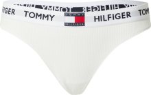 Tommy Hilfiger Underwear Tanga námořnická modř / červená / bílá / barva vaječné skořápky