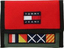 Tommy Jeans Peněženka námořnická modř / tmavě zelená / červená / bílá