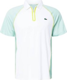 Lacoste Sport Funkční tričko mátová / bílá