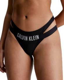 Dámské plavky Calvin Klein KW0KW02016 černé tanga | černá | L