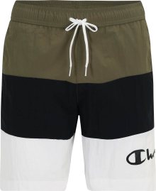 Champion Authentic Athletic Apparel Plavecké šortky námořnická modř / khaki / černá / bílá