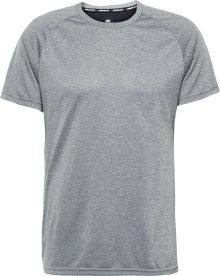 Rukka Funkční tričko \'MALIKO\' šedý melír / černá