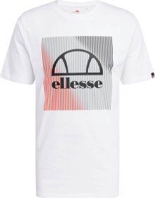 ELLESSE Funkční tričko \'Flecta\' šedá / červená / černá / bílá