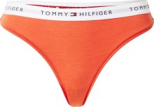 Tommy Hilfiger Underwear Tanga námořnická modř / oranžová / červená / bílá