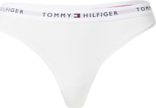 Tommy Hilfiger Underwear Tanga námořnická modř / světle šedá / červená / bílá