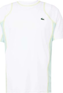 Lacoste Sport Funkční tričko světle zelená / černá / bílá