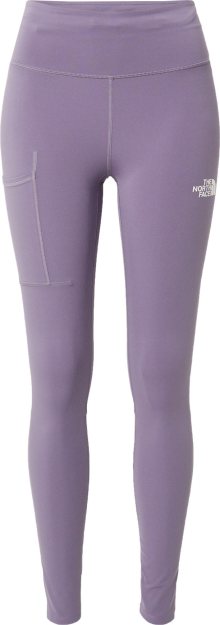 THE NORTH FACE Sportovní kalhoty \'MOVMYNT\' lenvandulová / bílá