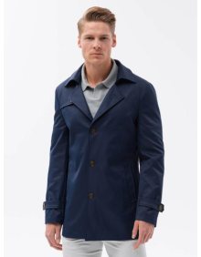 Pánský kabát C432 tmavě modrá 