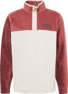 COLUMBIA Sportovní svetr pastelově červená / černá / bílá