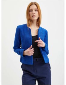 Modré dámské sako