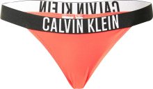 Calvin Klein Swimwear Spodní díl plavek červená / černá / bílá
