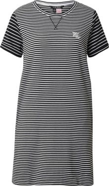 Lauren Ralph Lauren Noční košilka černá / bílá