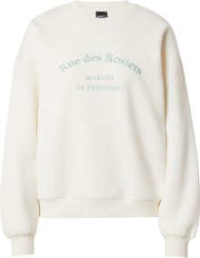 Gina Tricot Mikina \'Riley\' béžová / mátová