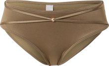 LingaDore Spodní díl plavek zlatá / khaki