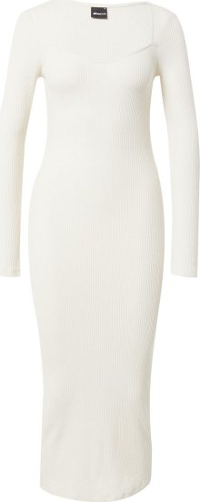 Gina Tricot Úpletové šaty \'Alva\' přírodní bílá