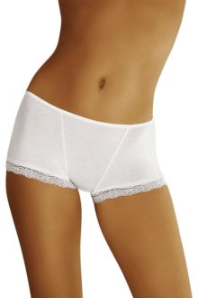 Dámské boxerkové kalhotky Wolbar eco-TE bílé | bílé | XL