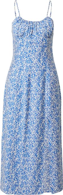 EDITED Letní šaty \'Maleen\' modrá / bílá