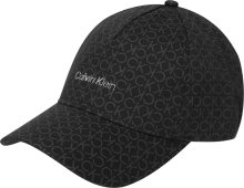 Calvin Klein Čepice tmavě šedá / černá / bílá