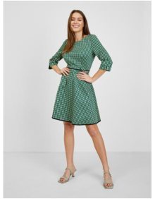Zelené dámské vzorované šaty ORSAY 40