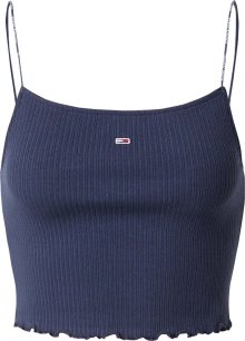 Tommy Jeans Top námořnická modř / červená / bílá