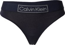 Calvin Klein Underwear Tanga marine modrá