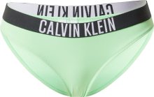 Calvin Klein Swimwear Spodní díl plavek mátová / černá / bílá