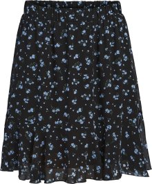 OBJECT Sukně \'MILA\' světlemodrá / tmavě zelená / černá