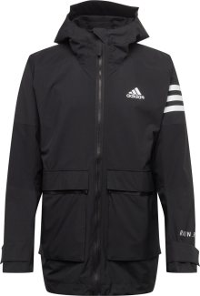 ADIDAS SPORTSWEAR Sportovní bunda \'Utilitas\' černá / bílá