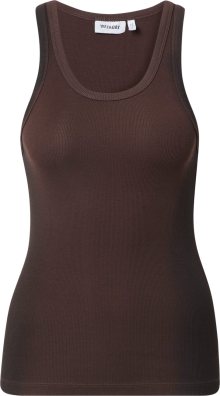 WEEKDAY Top kaštanově hnědá