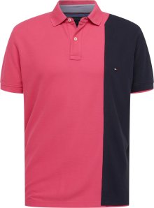 Tommy Jeans Tričko námořnická modř / pink