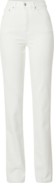 Gina Tricot Džíny bílá