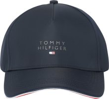 TOMMY HILFIGER Kšiltovka námořnická modř / stříbrně šedá / jasně červená / bílá