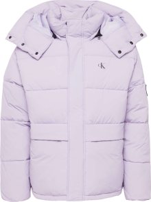Calvin Klein Jeans Zimní bunda fialová