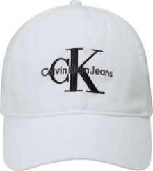 Calvin Klein Jeans Čepice černá / bílá