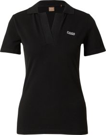 BOSS Orange Tričko \'Etri\' černá / bílá