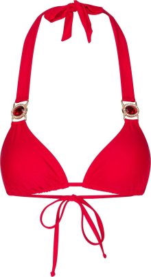 Moda Minx Horní díl plavek \'Amour\' zlatá / červená / stříbrná
