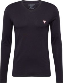 GUESS Tričko červená / černá / offwhite