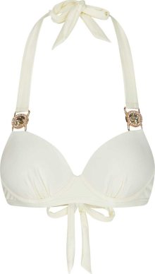 Moda Minx Horní díl plavek \'Amour\' zlatá / bílá