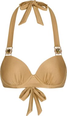 Moda Minx Horní díl plavek \'Amour Push Up\' zlatá