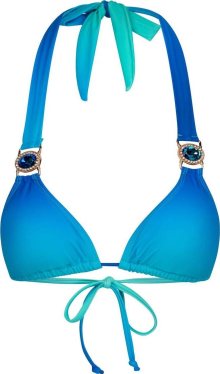 Moda Minx Horní díl plavek \'Club Tropicana\' modrá / tyrkysová