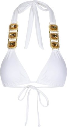 Moda Minx Horní díl plavek \'Boujee\' zlatá / bílá