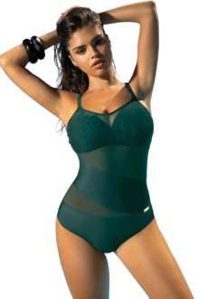 Dámské jednodílné plavky Self 964S 7 Fashion | zelená | 70G