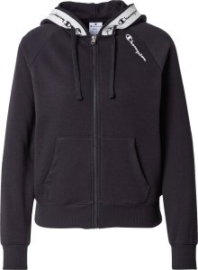 Champion Authentic Athletic Apparel Mikina černá / bílá